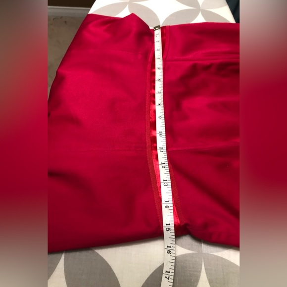 Dark Pink Lined Dress - Picture 8 of 12